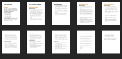 Find Your Niche with AI Prompts