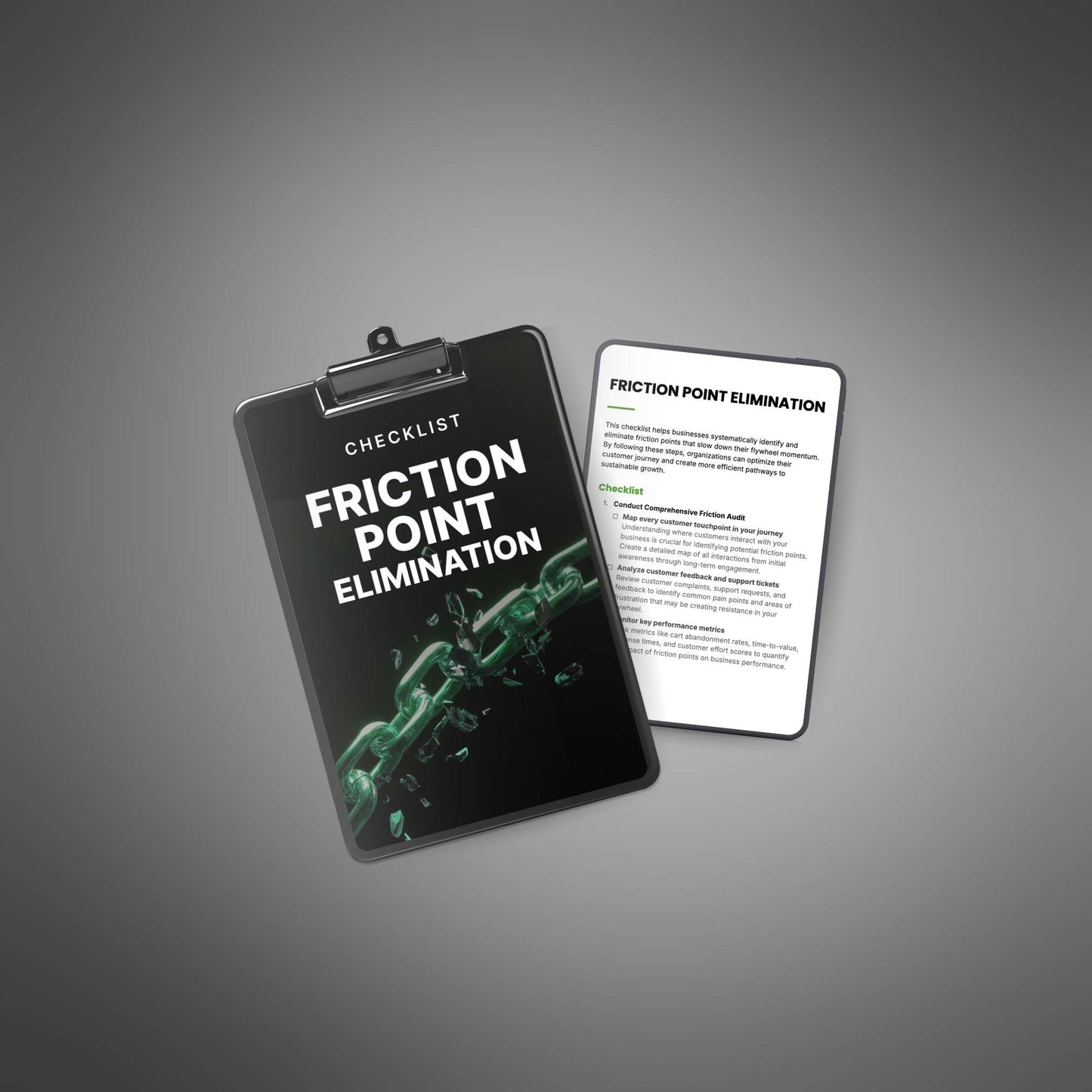 Friction Point Elimination