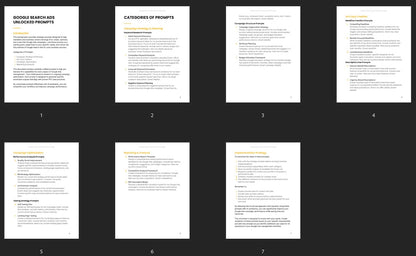 Google Search Ads Unlocked - Prompts