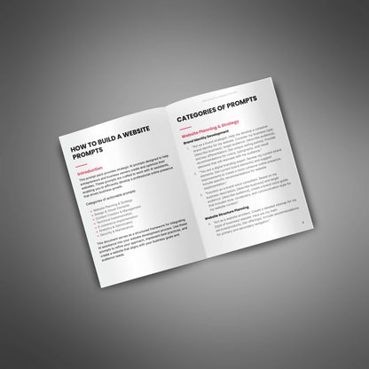 How to Build a Website - Prompts