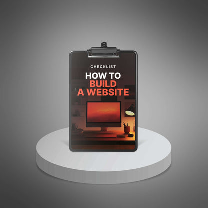 How to Build a Website - Checklist