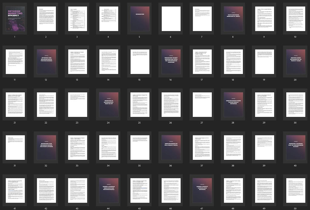 Instagram Marketing Efficiency