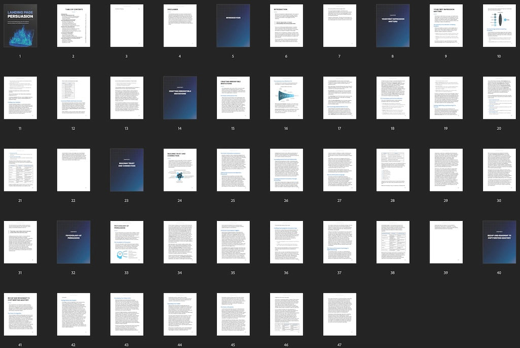 Landing Page Persuasion - Ebook