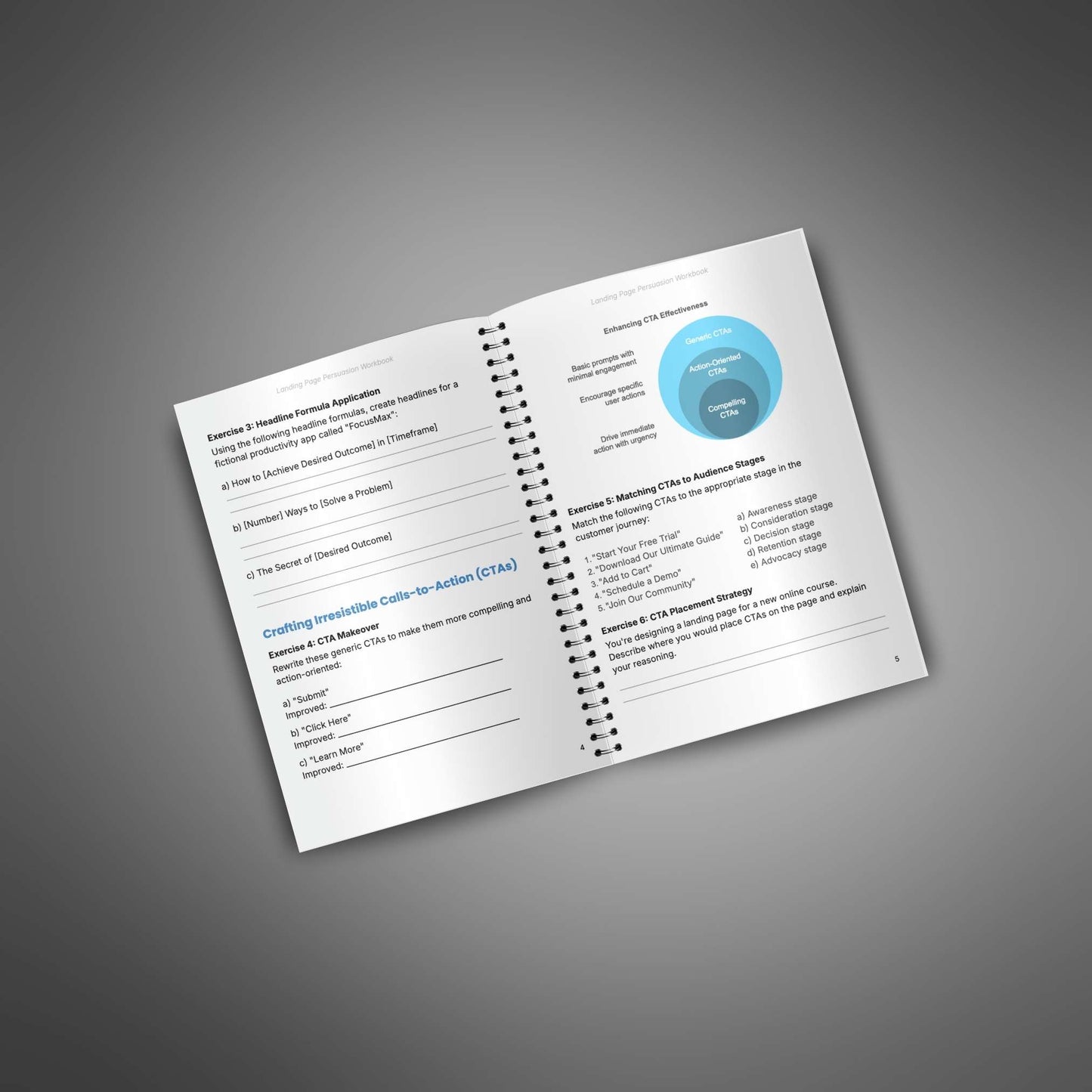 Landing Page Persuasion - Workbook