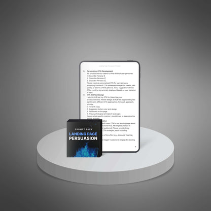 Landing Page Persuasion - Prompts