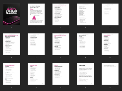 The Loyalty Program Launch Playbook