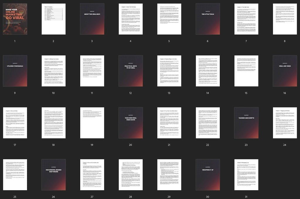 Make Your Online Marketing Go Viral