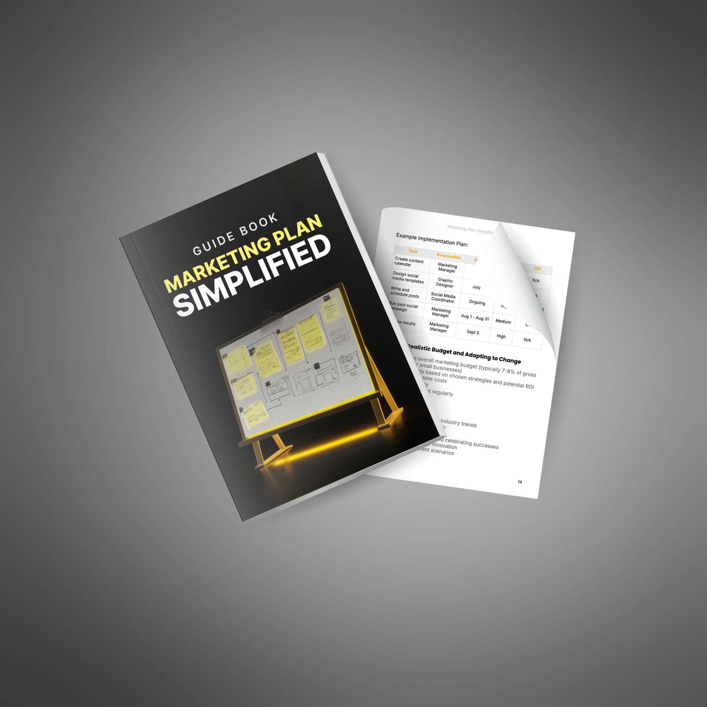 Marketing Plan Simplified - Guide