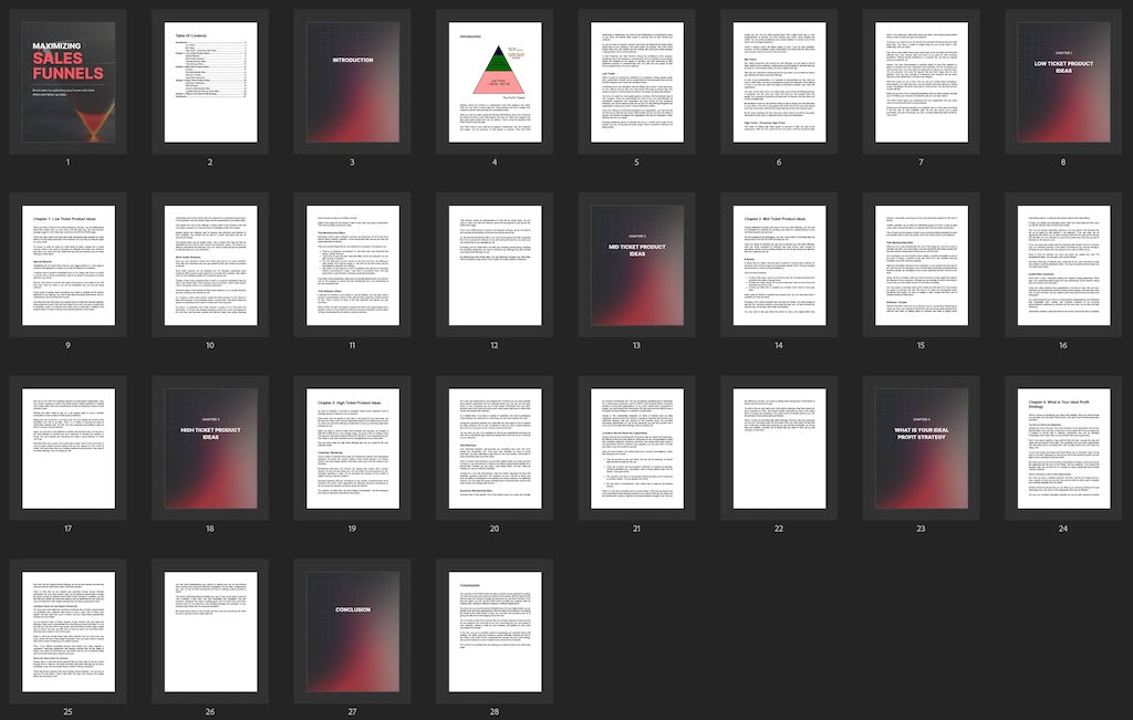 Maximizing Sales Funnels