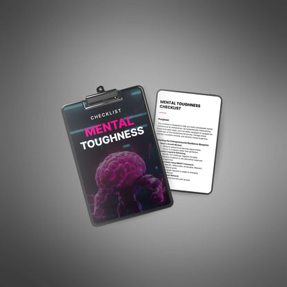 Mental Toughness - Checklist