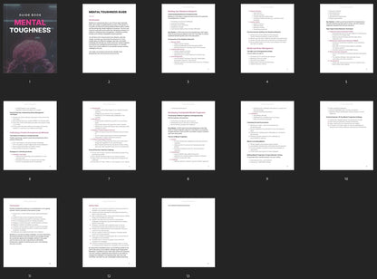 Mental Toughness - Guide