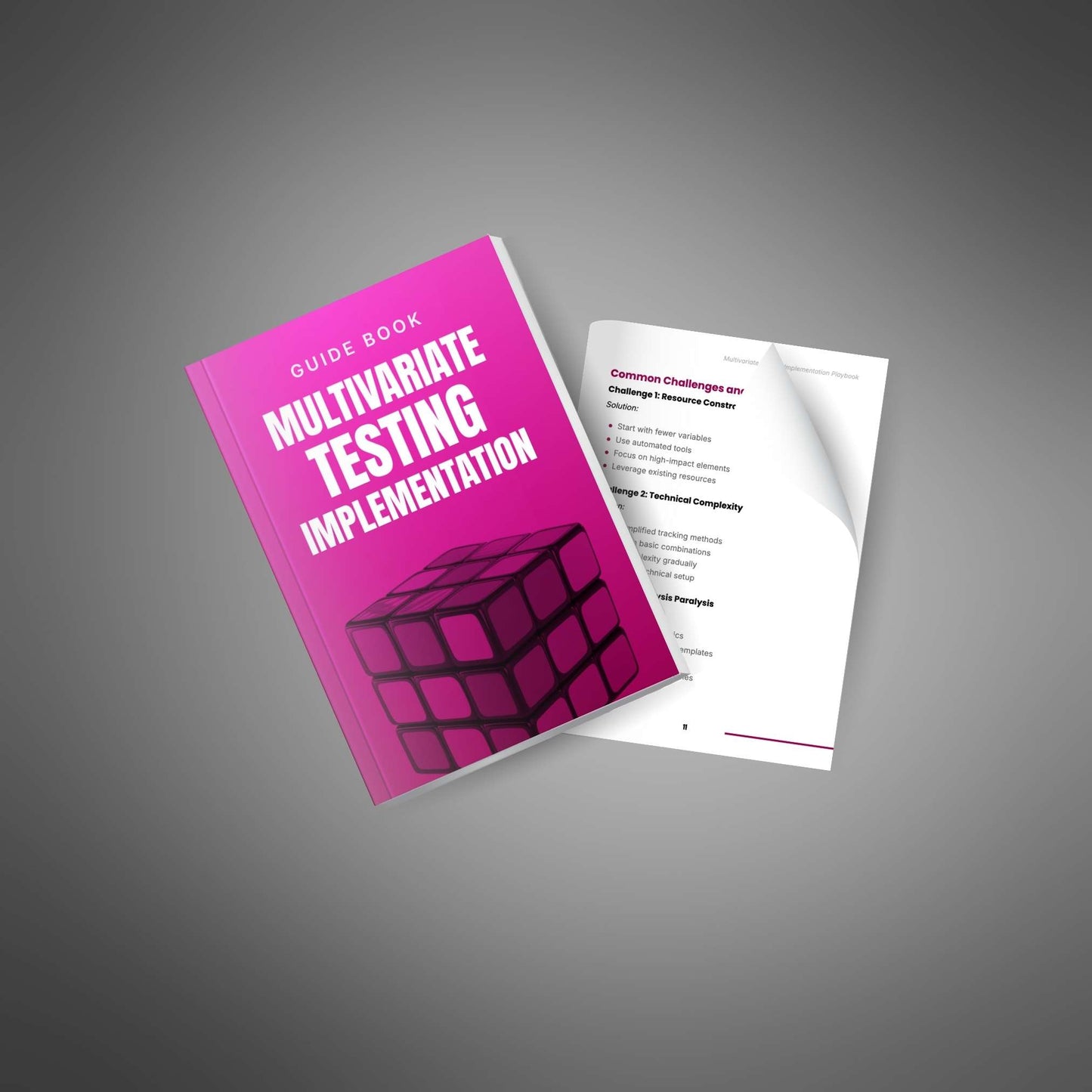 Multivariate Testing Implementation Playbook