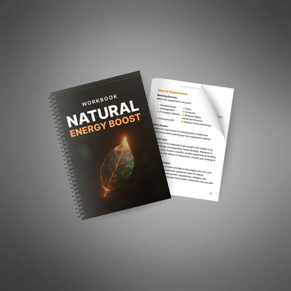 Natural Energy Boost - Workbook