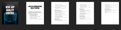 New SOP Documentation Quality Control