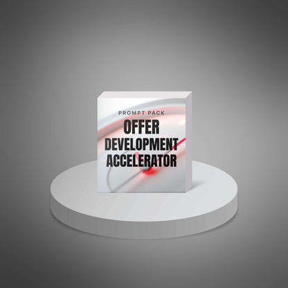 Offer Development Accelerator