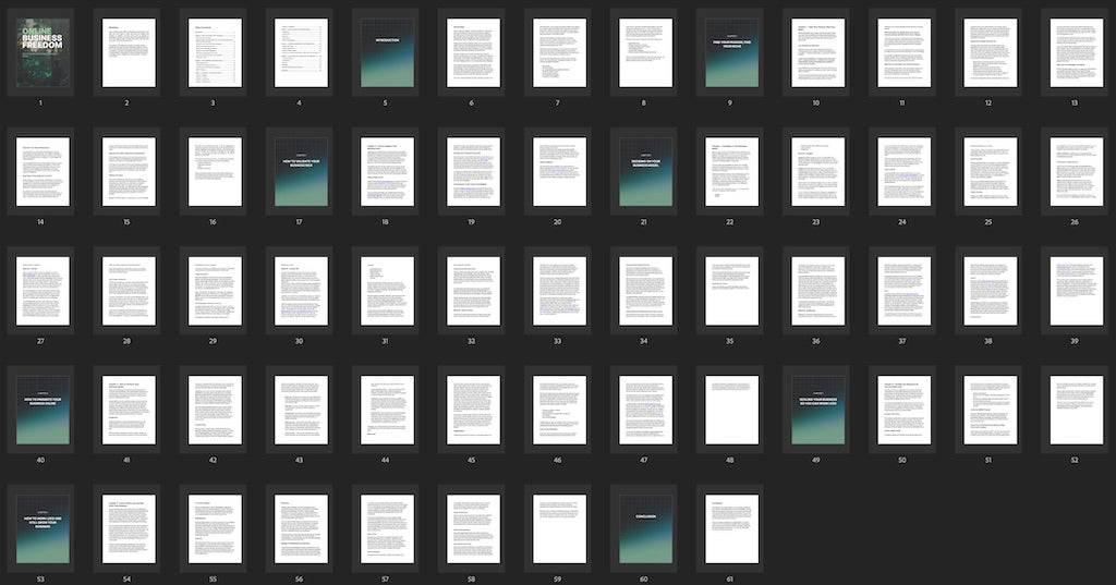 Online Business Freedom