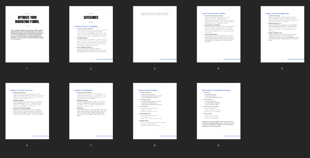 Optimize Your Marketing Funnel