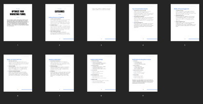 Optimize Your Marketing Funnel