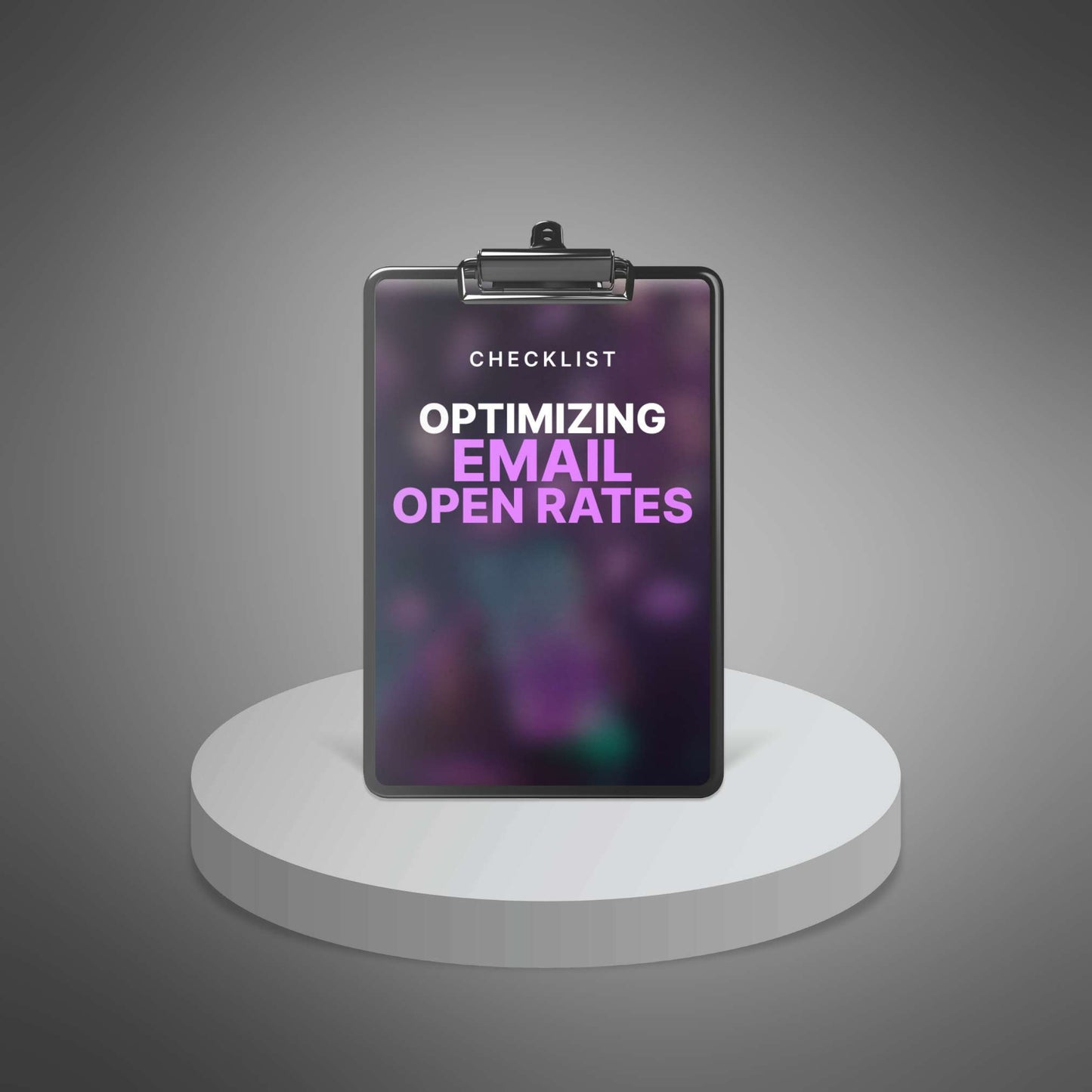Optimizing Email Open Rates - Checklist