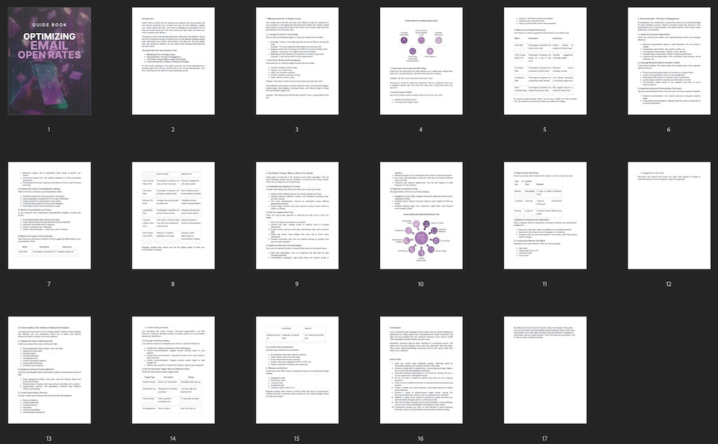 Optimizing Email Open Rates - Guide