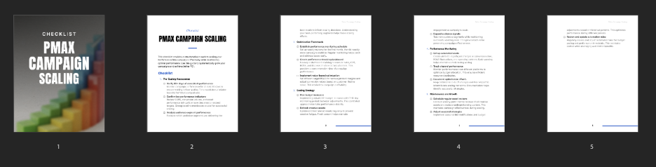 Performance Max Campaign Scaling