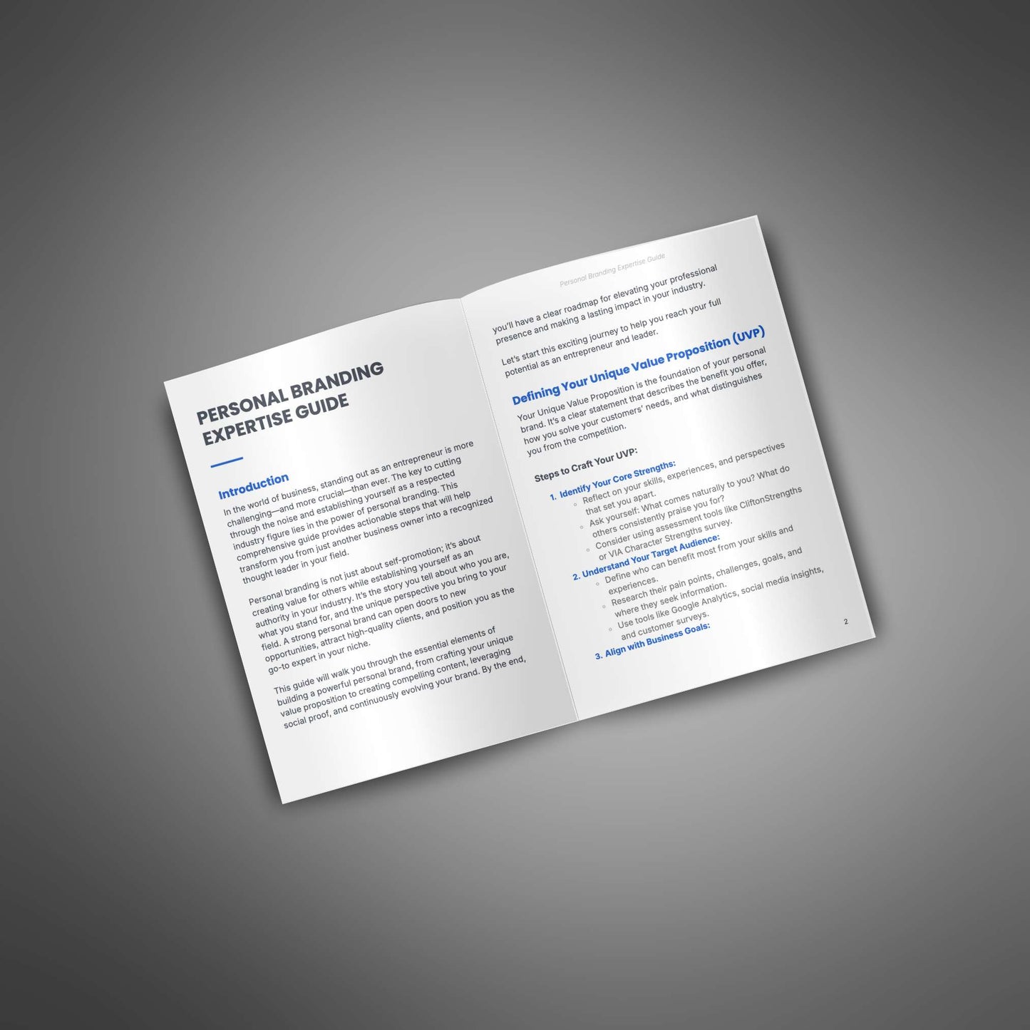 Personal Branding Expertise - Guide