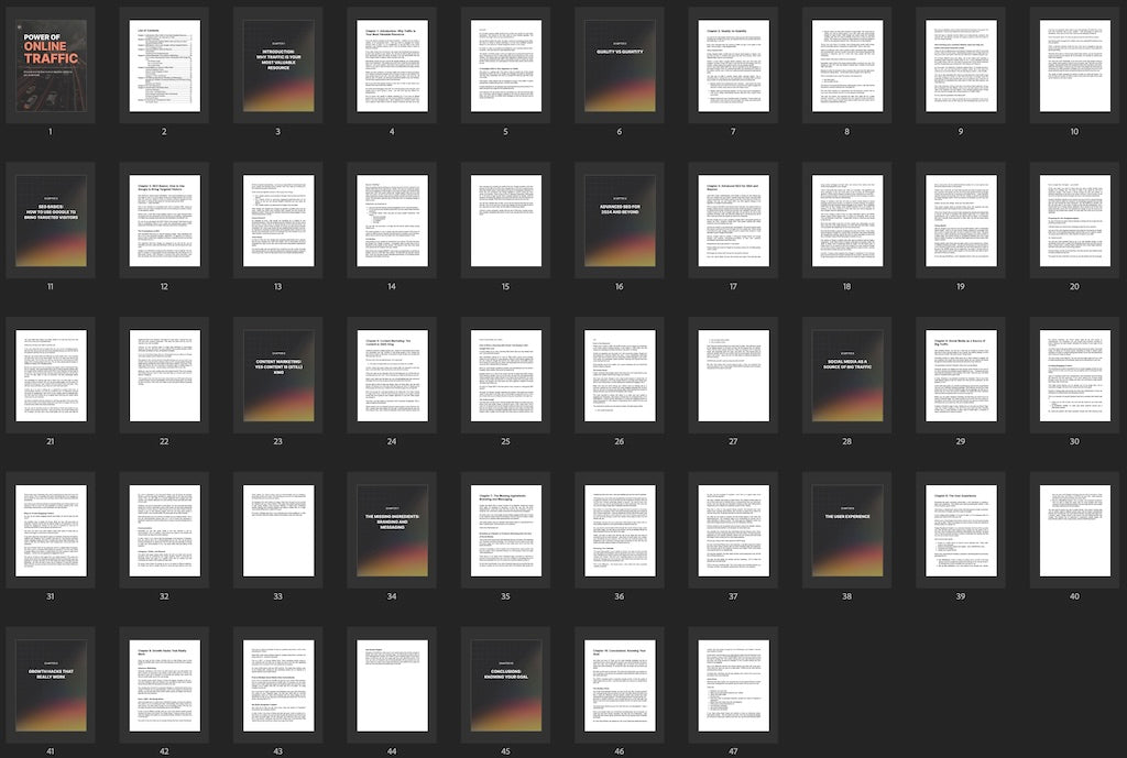 Power of Online Traffic