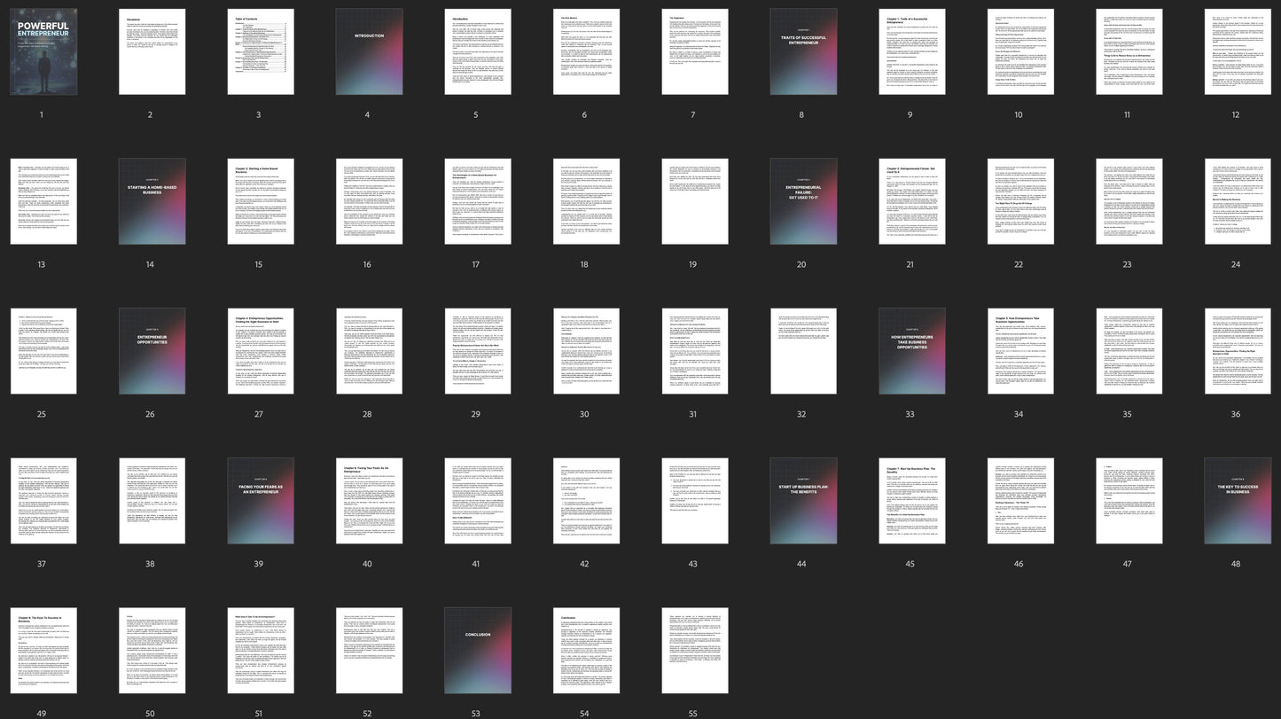 Powerful Entrepreneur