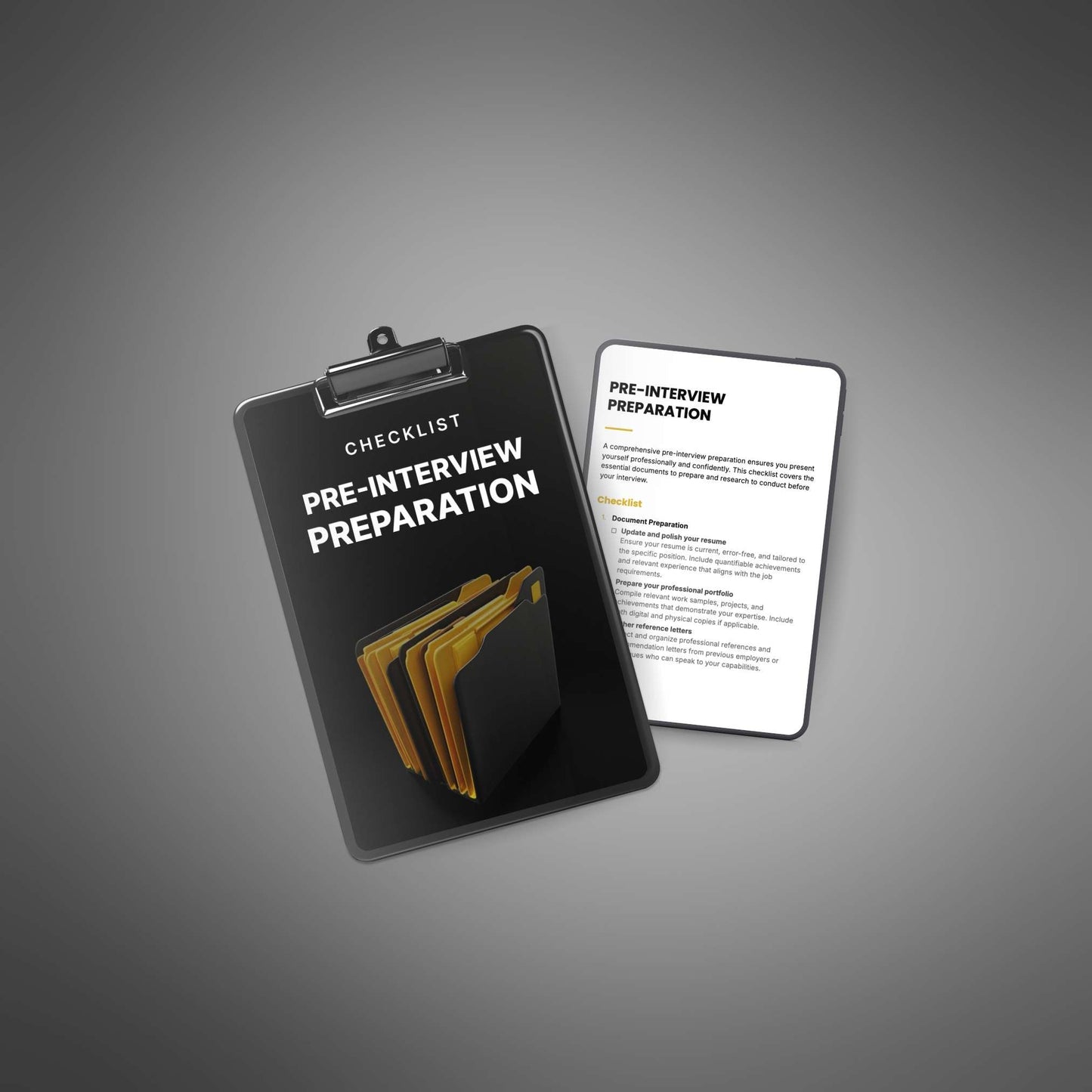 Pre-Interview Preparation