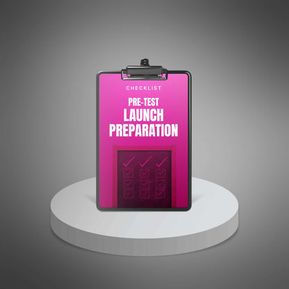 Pre-Test Launch Preparation