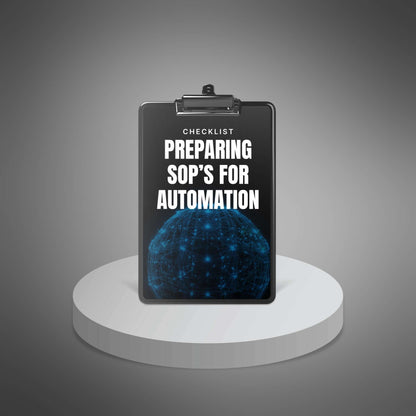 Preparing SOPs for Automation