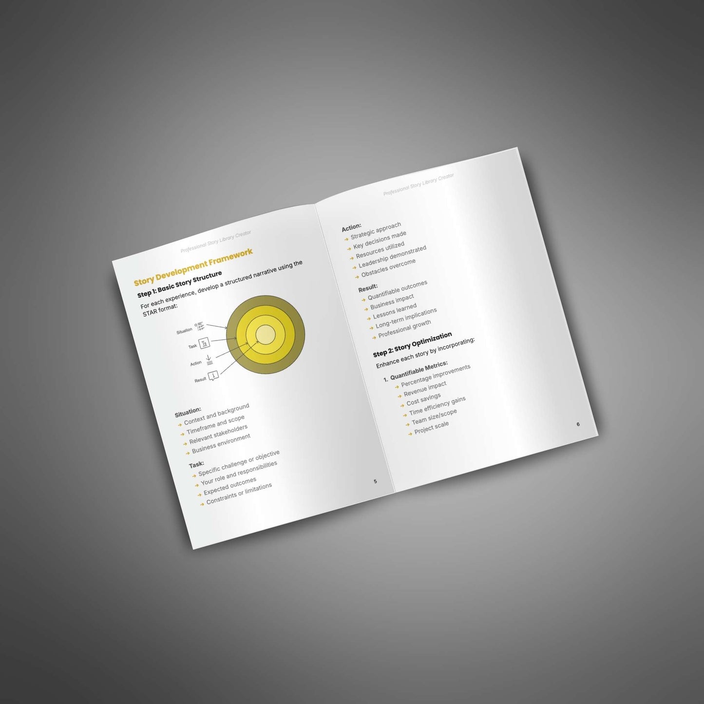 Professional Story Library Creator