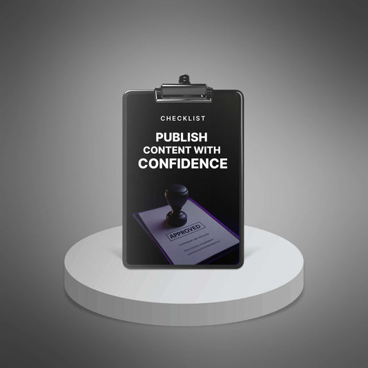 Publish Your Content with Confidence