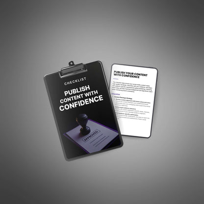 Publish Your Content with Confidence