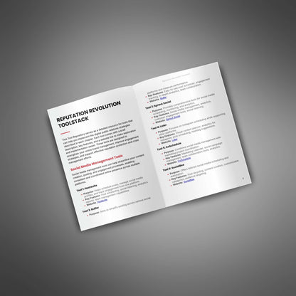 Reputation Revolution - Toolstack