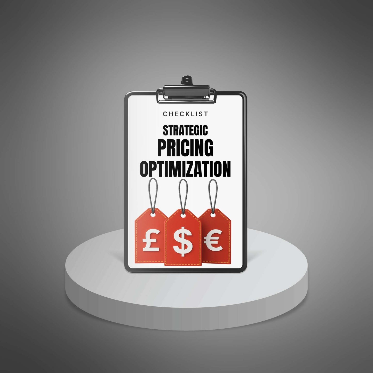 Strategic Pricing Optimization - Checklist