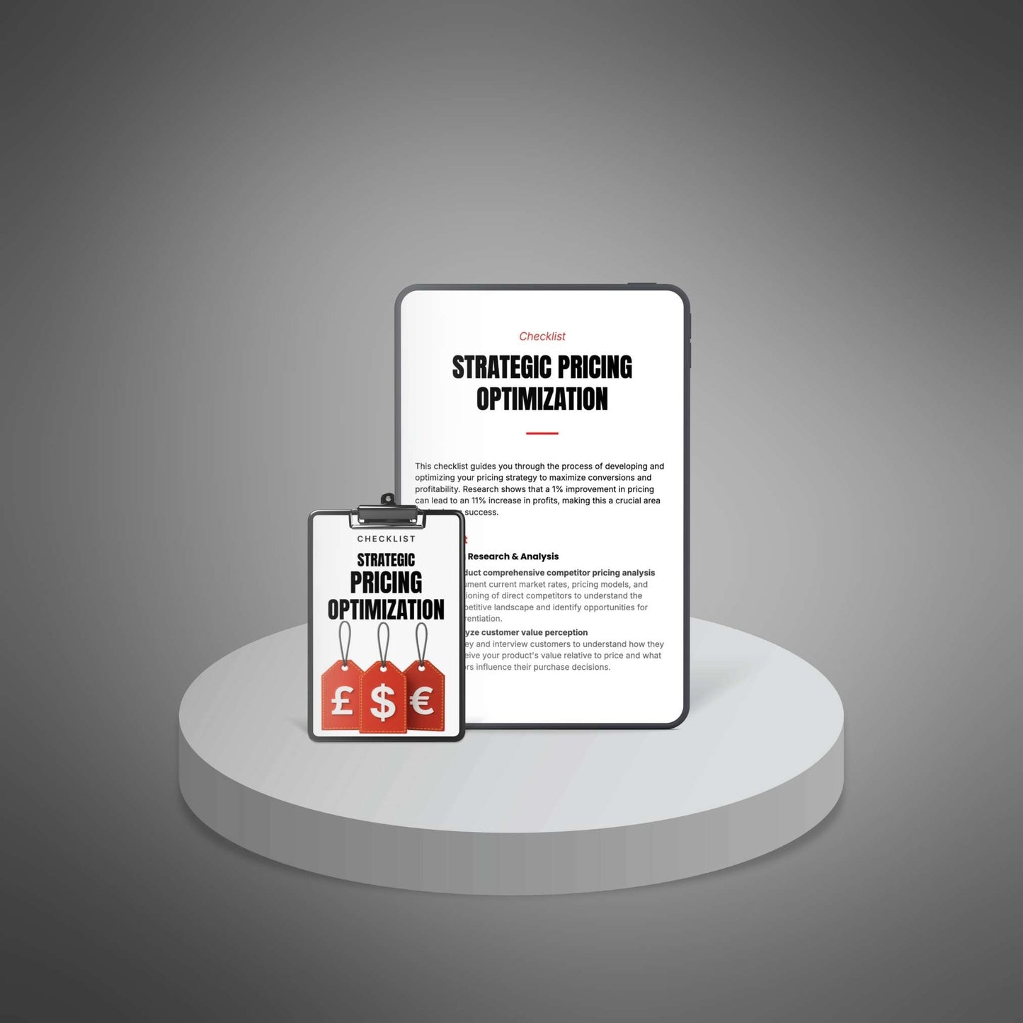 Strategic Pricing Optimization - Checklist