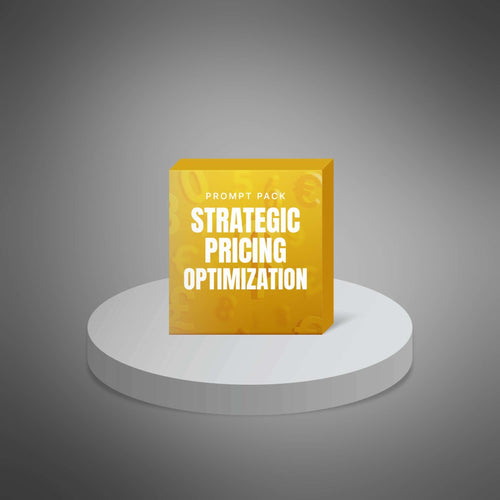 Strategic Pricing Optimization - Prompt