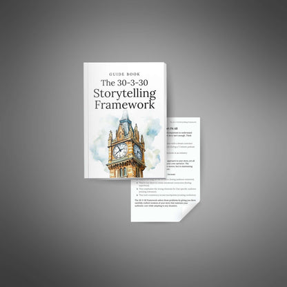 The 30-3-30 Storytelling Framework