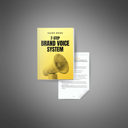 The 7-Step Brand Voice System