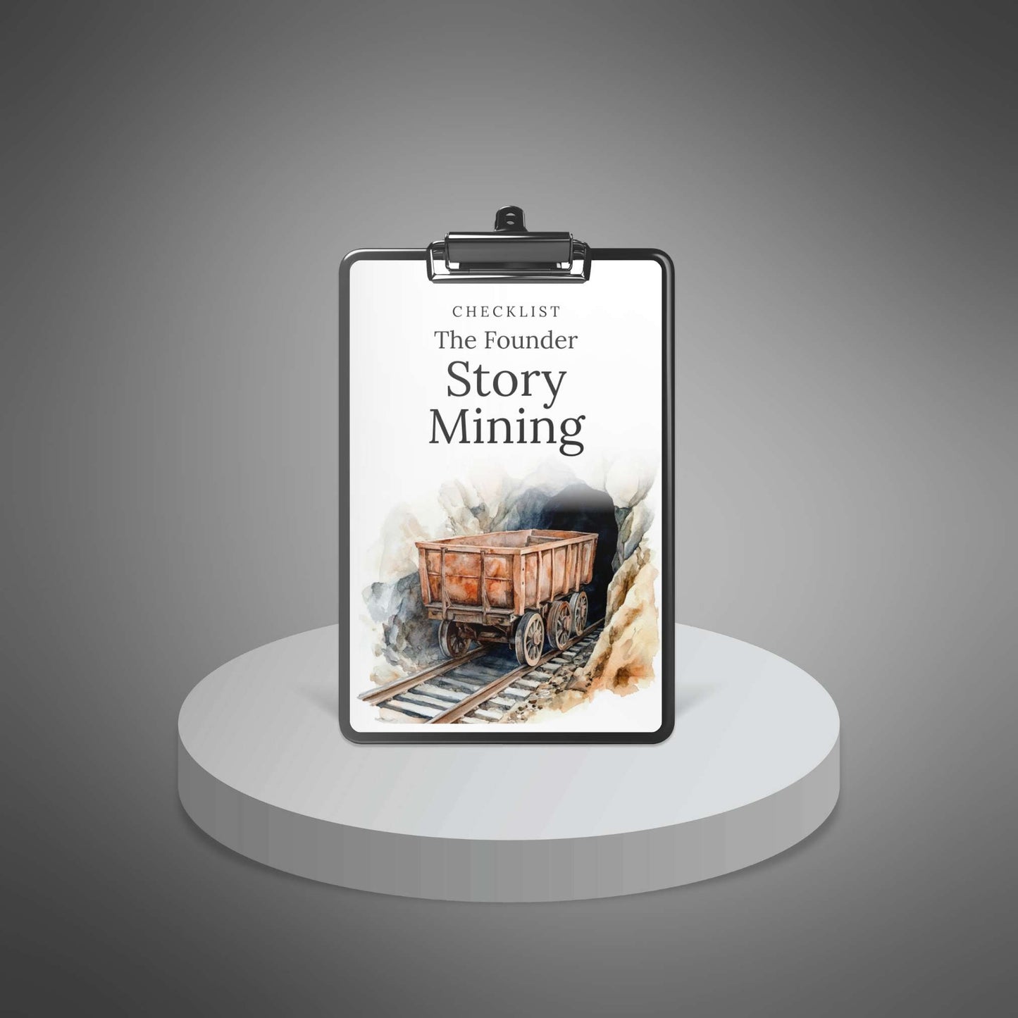 The Founder Story Mining