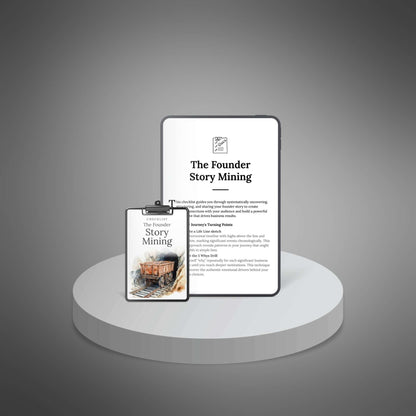 The Founder Story Mining