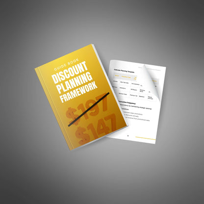 The Strategic Discount Planning Framework
