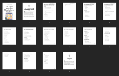 The 7-Step Morning Mindfulness Routine