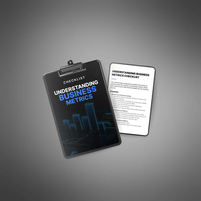 Understanding Business Metrics - Checklist