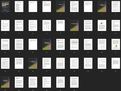 Validate Business Ideas - Ebook