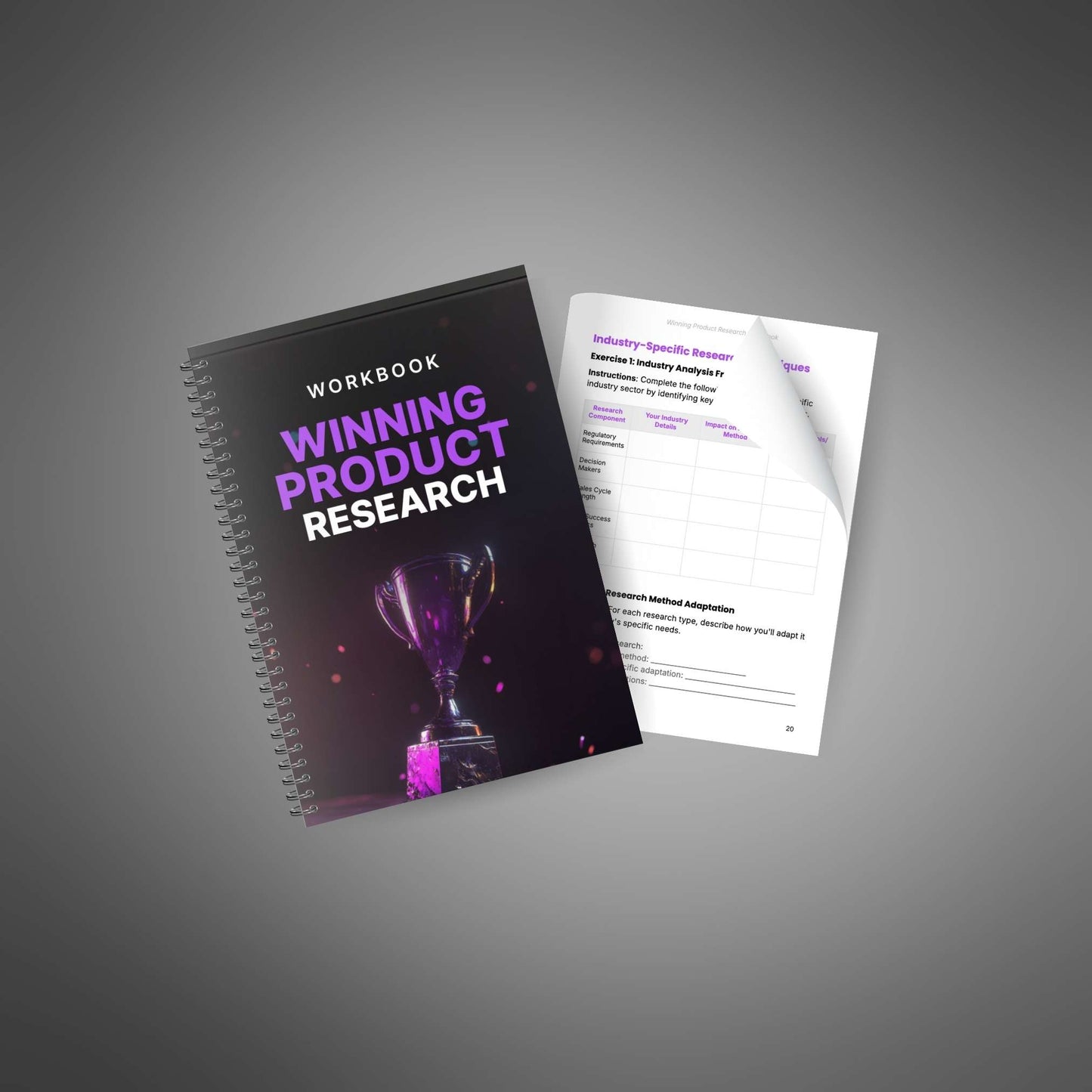 Winning Product Research - Workbook
