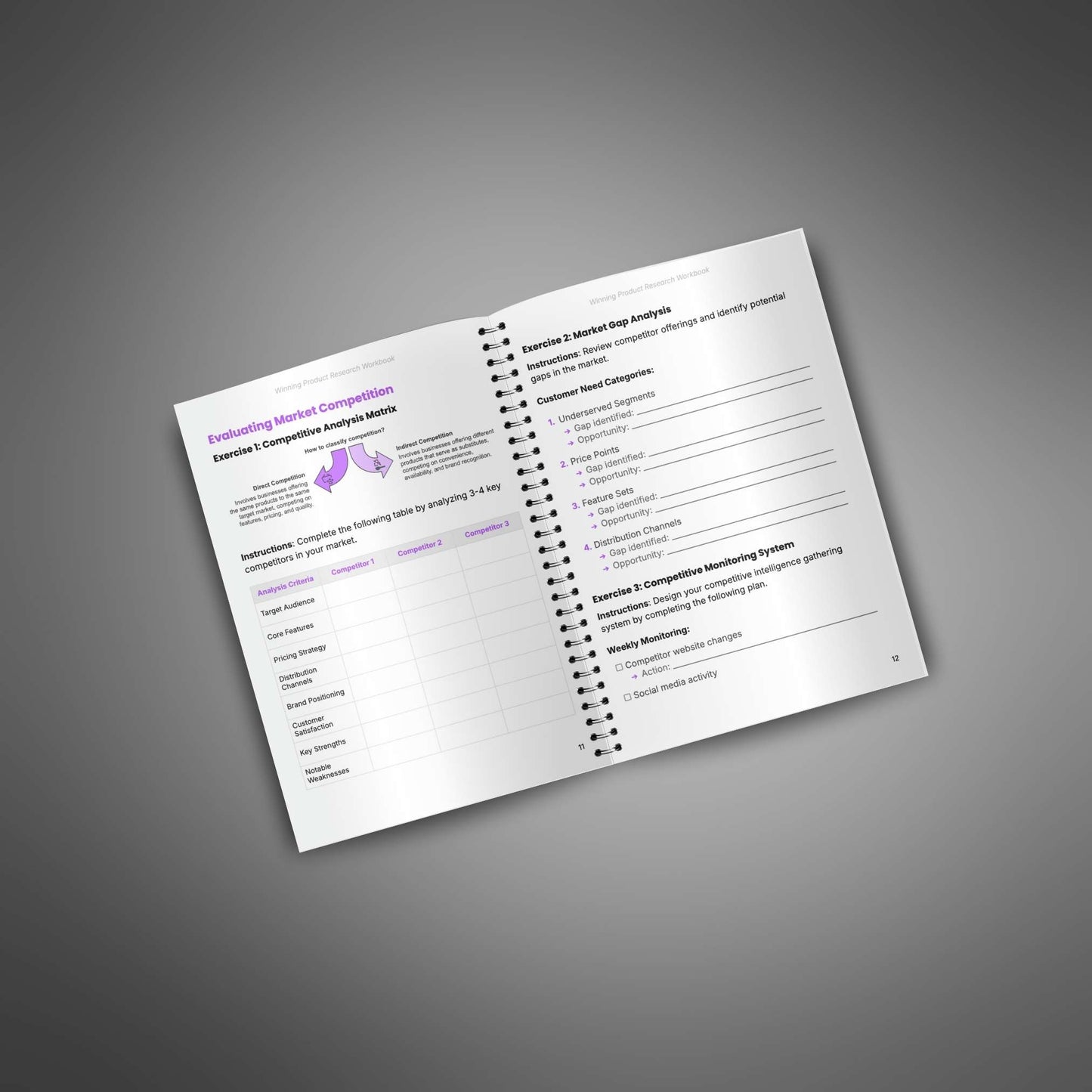 Winning Product Research - Workbook