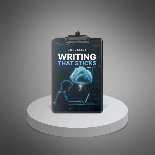Writing That Sticks - Checklist