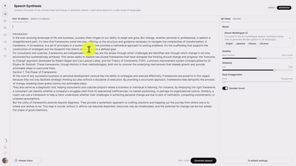 Eleven Labs Workshop